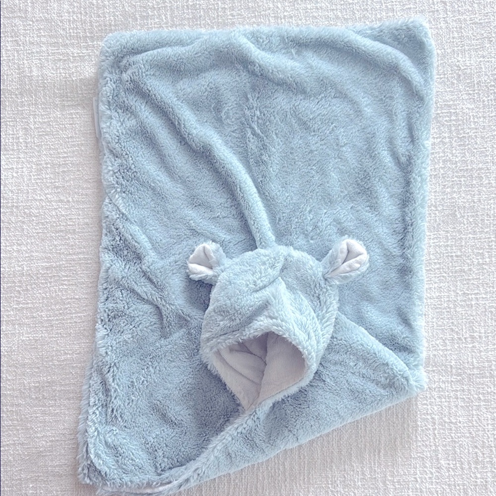 Pottery Barn Kids Blue Bear Blanket